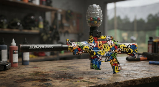 Rifle De Juguete Hidrogel Automático M16