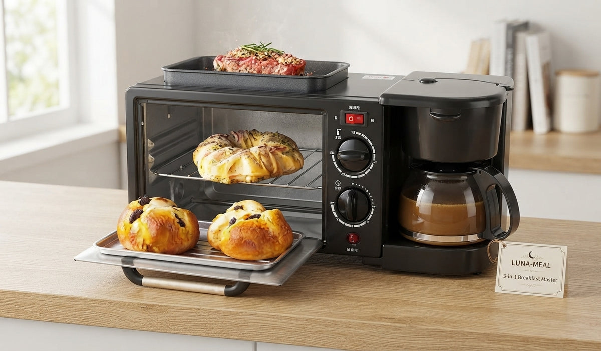 Horno Electrico Asador Y Cafetera Sokan